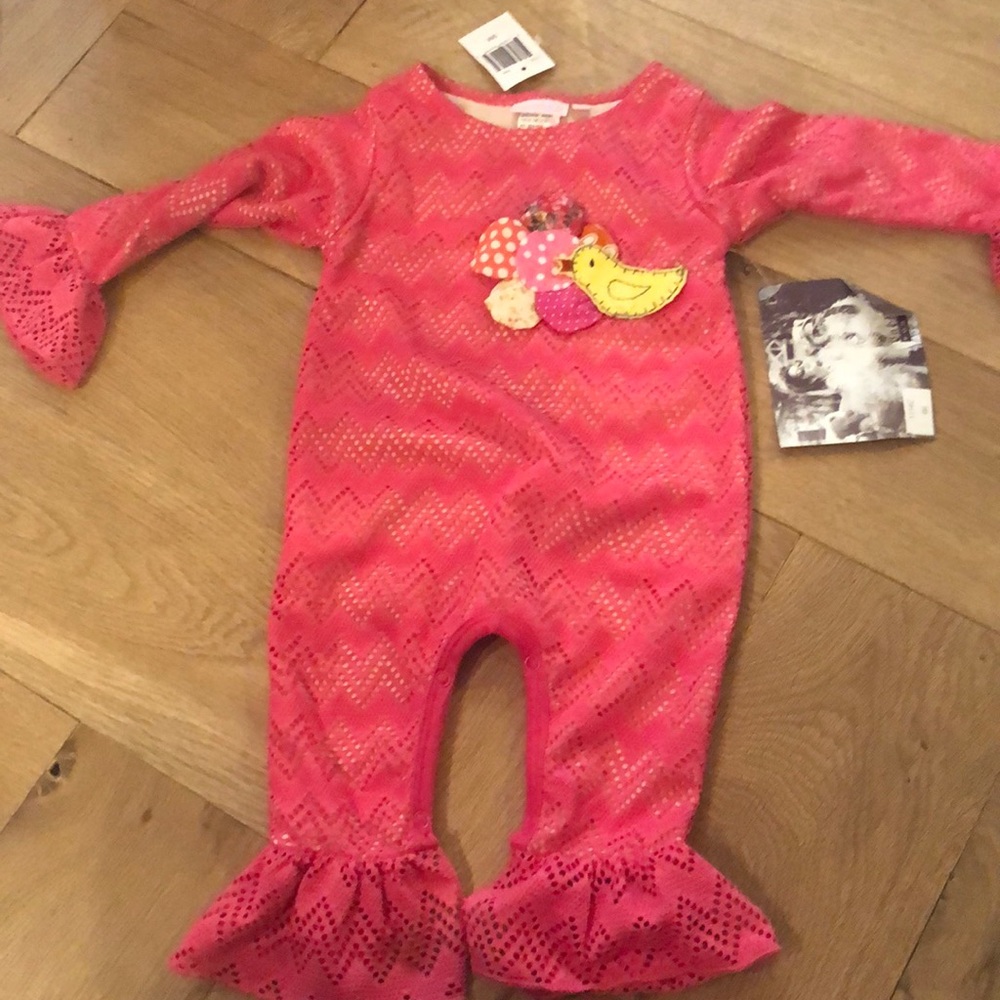 BNWT Cachcach onesie from Neiman Marcus 9m